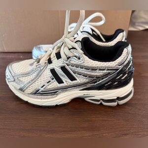 New Balance Silver & Black 1906R Sneakers